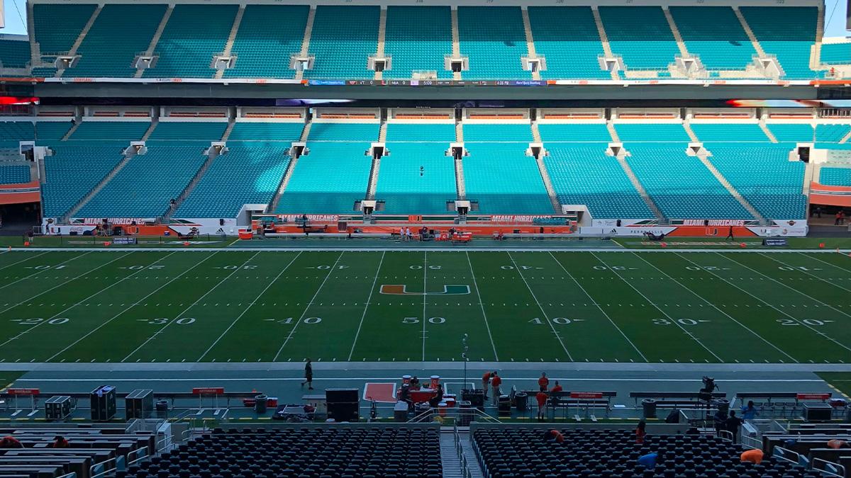 Image of football field