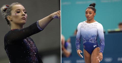 simone biles mykayla skinner begs stop bullying