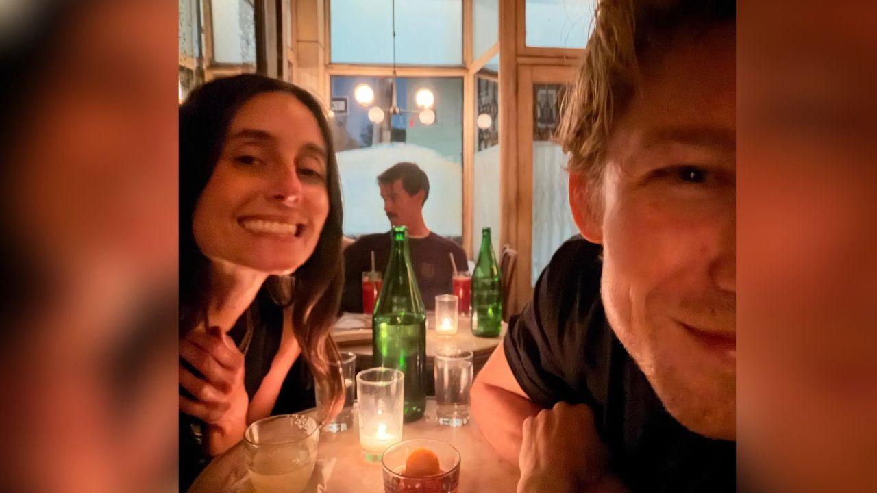 image of Joe Alwyn and Mary Beth Barone were seen strolling the streets of NYC together. 