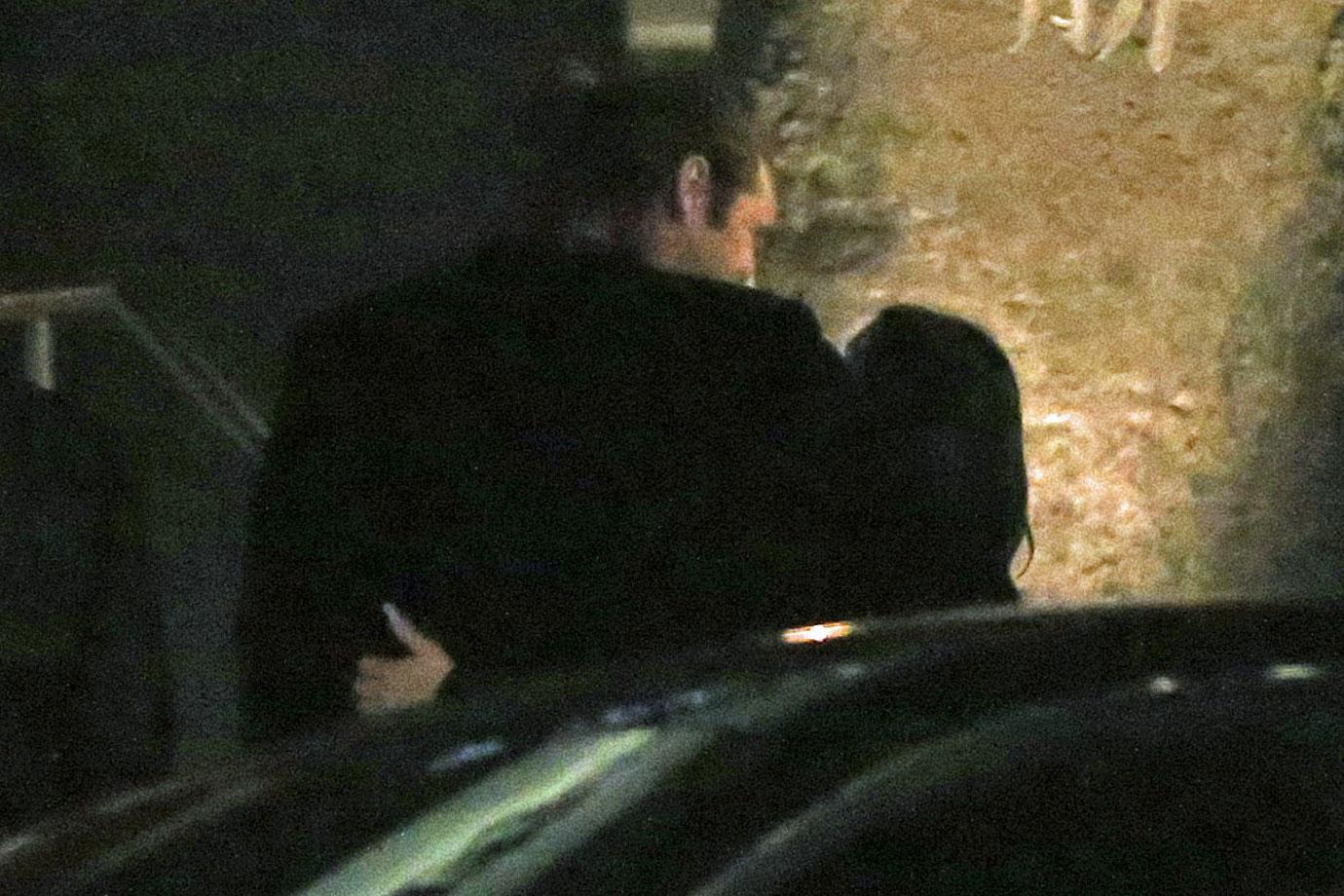 Ariel Winter Hugging Mystery Man