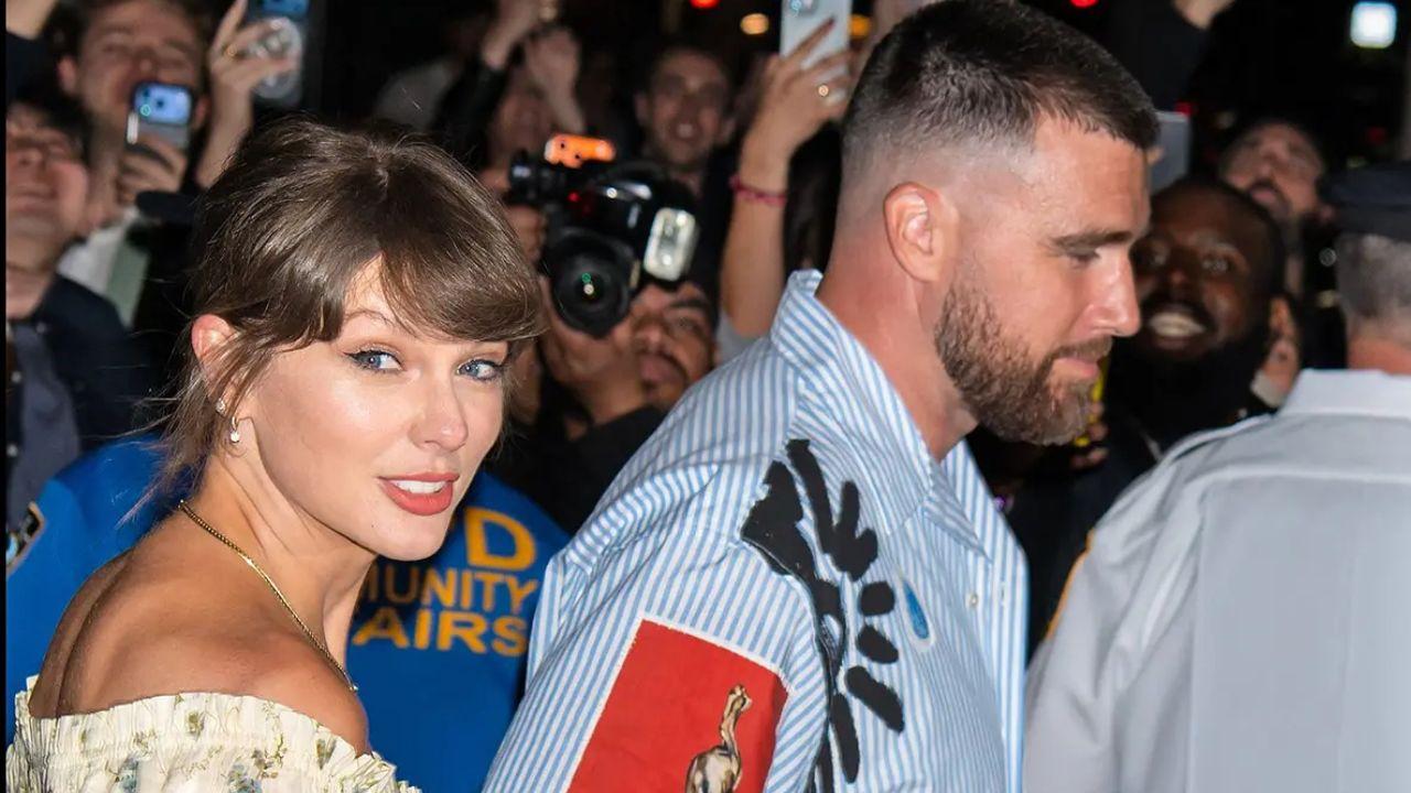 Image of Stanton pointed to Kelce's torso being angled toward Swift as a protection gesture, and read a second photo of the two holding hands as a couple wanting downtime rather than performing.