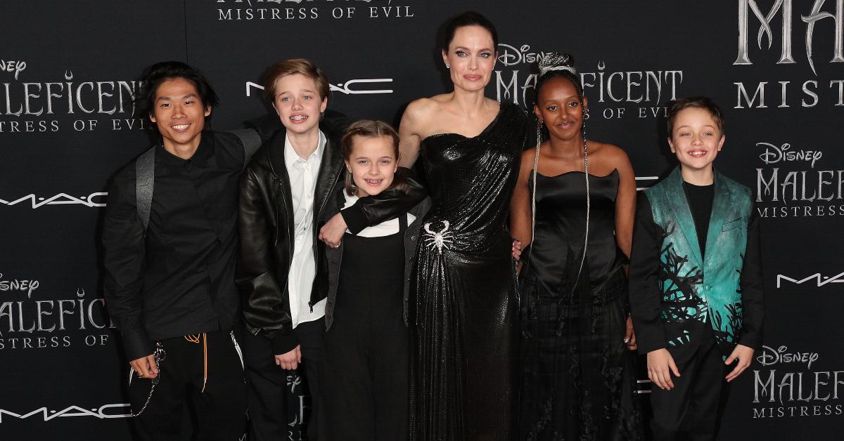 angelina jolie leaned on eternals costars amid brad pitt custody battle