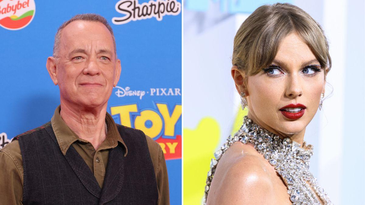Photo of Tom Hanks and Taylor Swift