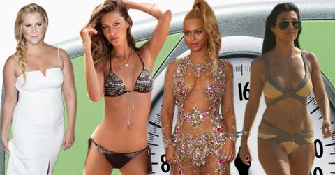 Celebrity real weight