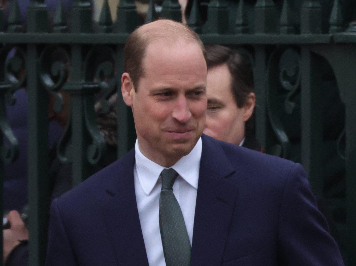 wheres kate middleton prince william attends thomas kingstons funeral without wife