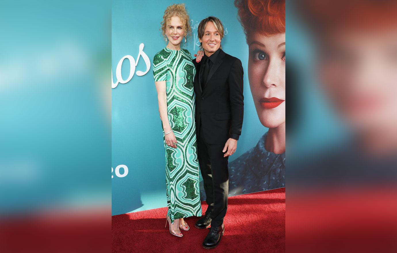 nicole kidman and husband keith urban being the ricardos austrailian premiere photos