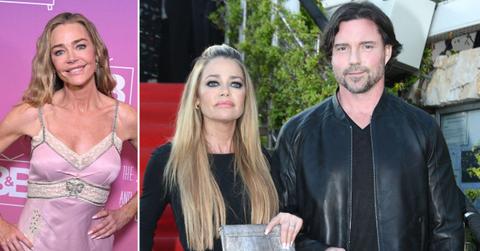 Split image of Denise Richards and Aaron Phypers