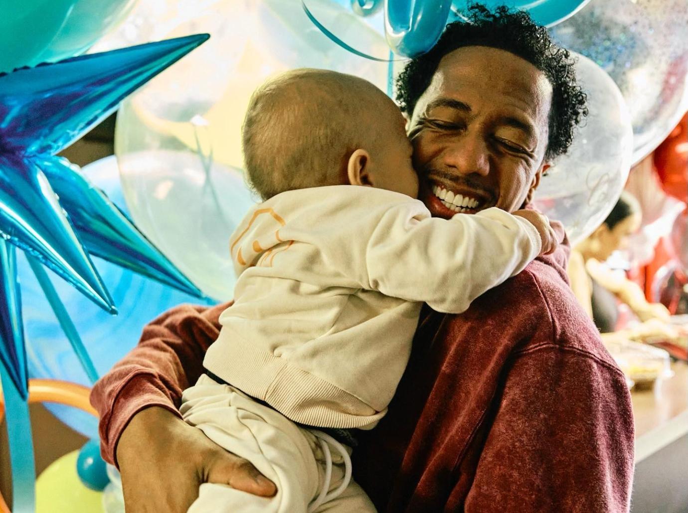 bre tiesi very happy father nick cannon son legendary nd birthday