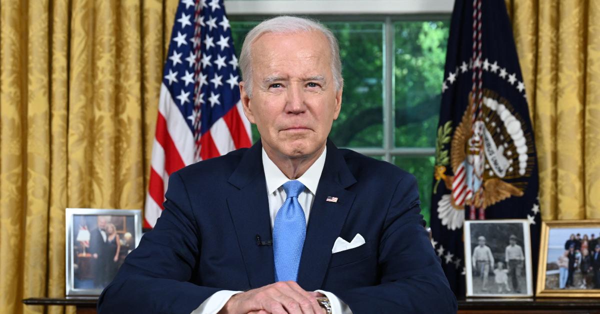 Photo of Joe Biden. 