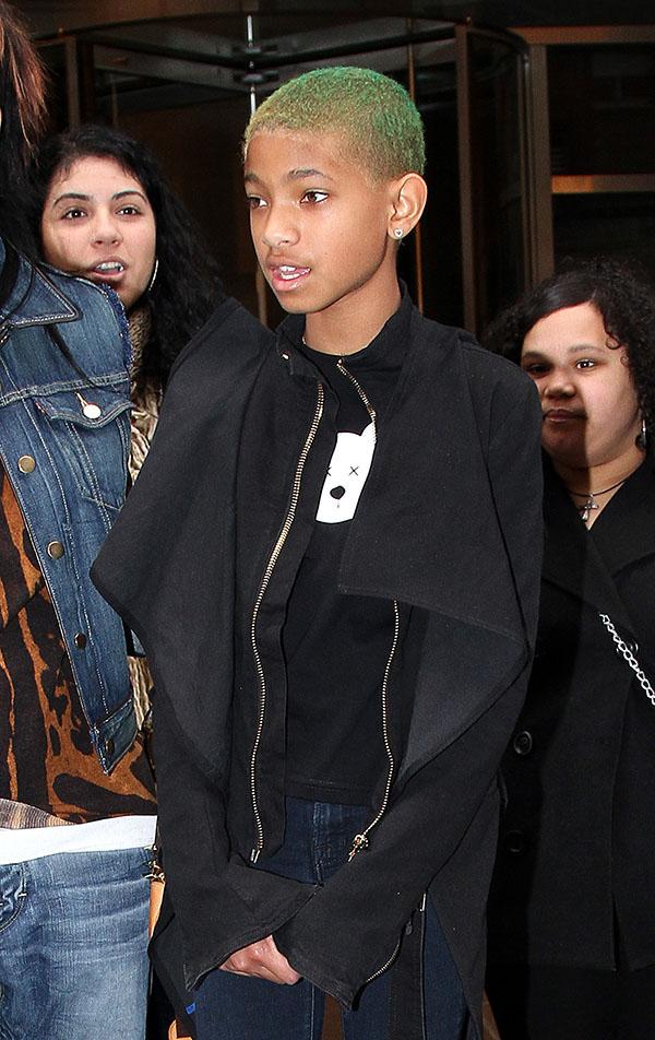 Willow Smith seen out and about in NYC