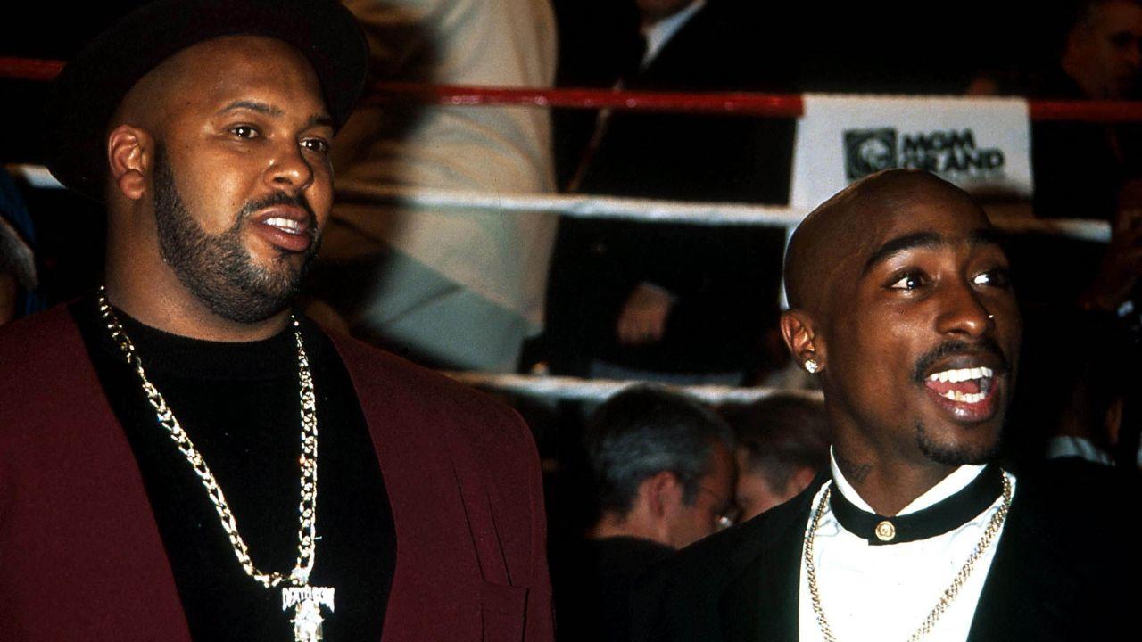 Image of Tupac Shakur was reportedly riding with Suge Knight when he was fatally shot in Las Vegas.