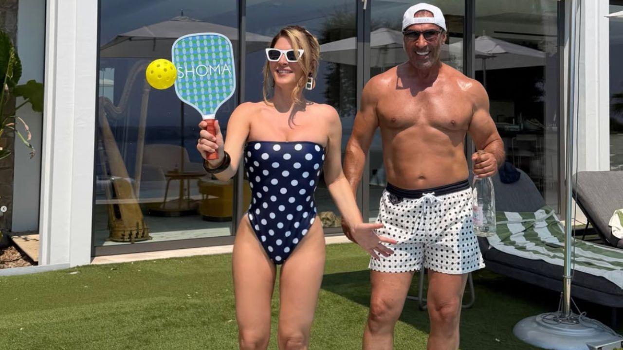 Image of Stephanie Shojaee shared snippets from her summer getaway on her Instagram handle.