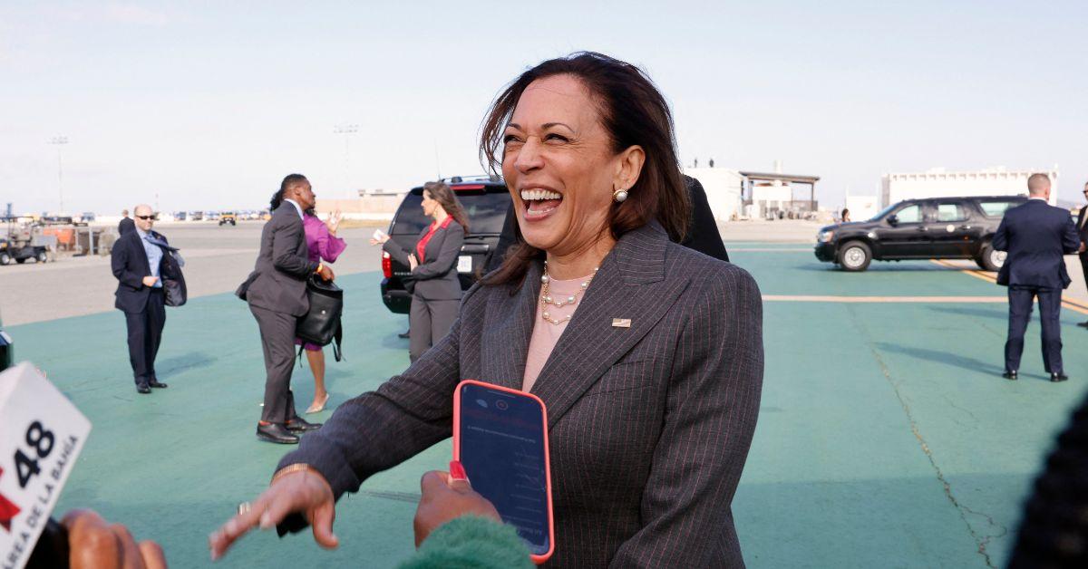 kamala harris laugh