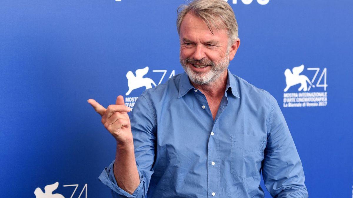 Image of Sam Neill said he had been diagnosed with cancer in March 2023.