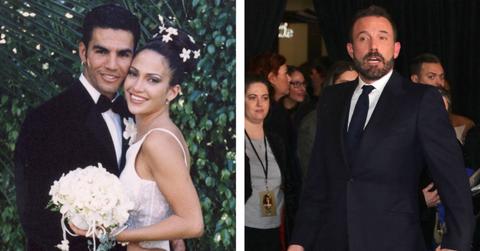 Composite photo of Ojani Noa, Jennifer Lopez and Ben Affleck.