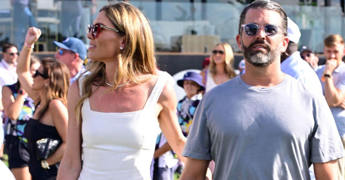 image of Don Trump Jr. and Bettina Anderson became engaged earlier this month.