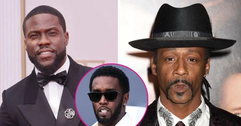 composite photo of kevin hart, katt williams and sean 'diddy' combs