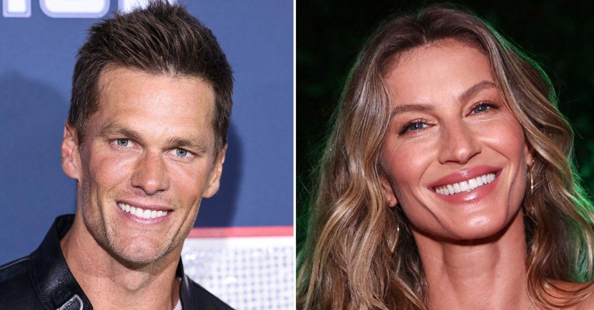 Composite photo of Tom Brady and Gisele Bündchen.