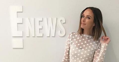 Catt sadler first post e red carpet gig revealed hero