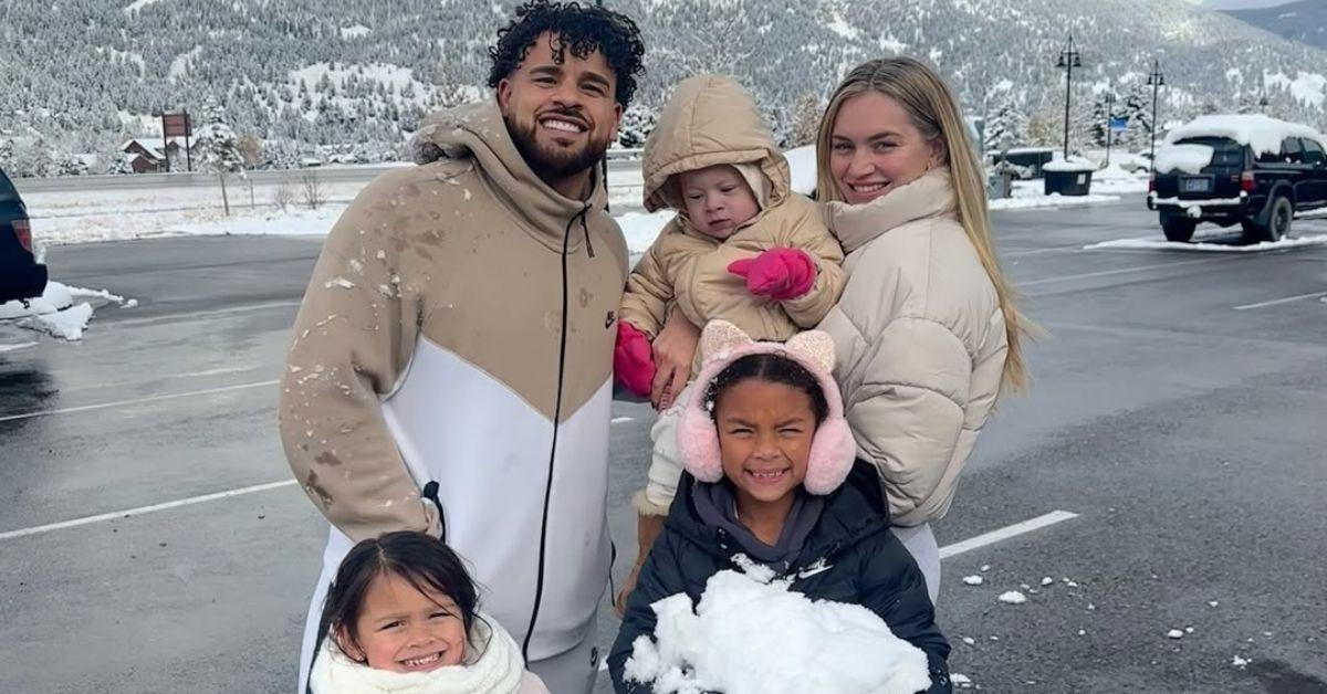 Photo of Cory Wharton, Taylor Selfridge and their children