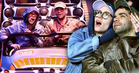 scarlett johansson romain dauriac disneyland