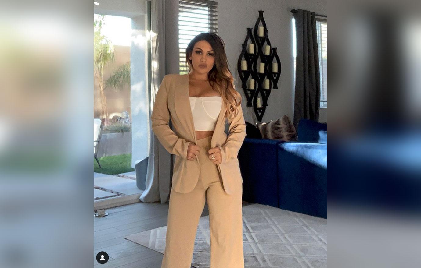 Jen Harley Posing In Outfit Ronnie Ortiz-Magro