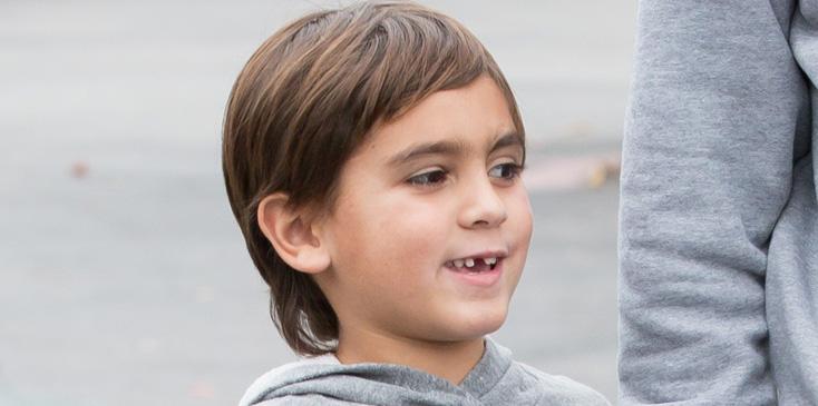 *EXCLUSIVE* All Mason Disick wants for Christmas is his two front teeth&#8230; and dad!