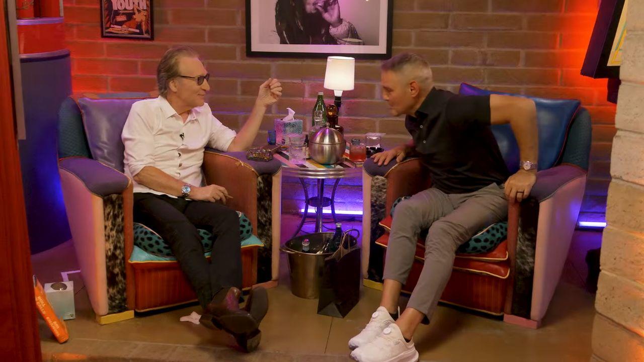 Image of Bill Maher described Donald Trump as gracious and measured after their first private meeting.