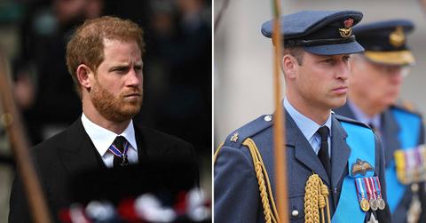 prince harry fuming over people talking about prince william drama wants focus to be on late grandmother queen elizabeth ii pp