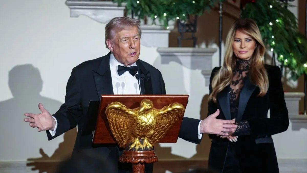 image of Melania and Donald Trump