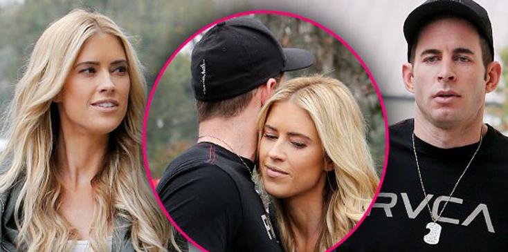 Christina el moussa tarek el moussa split hug together reunite flip or flop ok hero