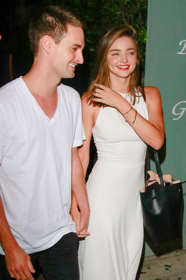 miranda kerr ring engaged evan spiegel