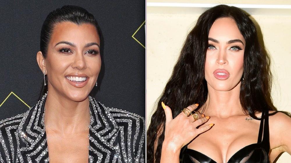 Kourtney Kardashian, Megan Fox Straddle Each Other In NSFW Photos