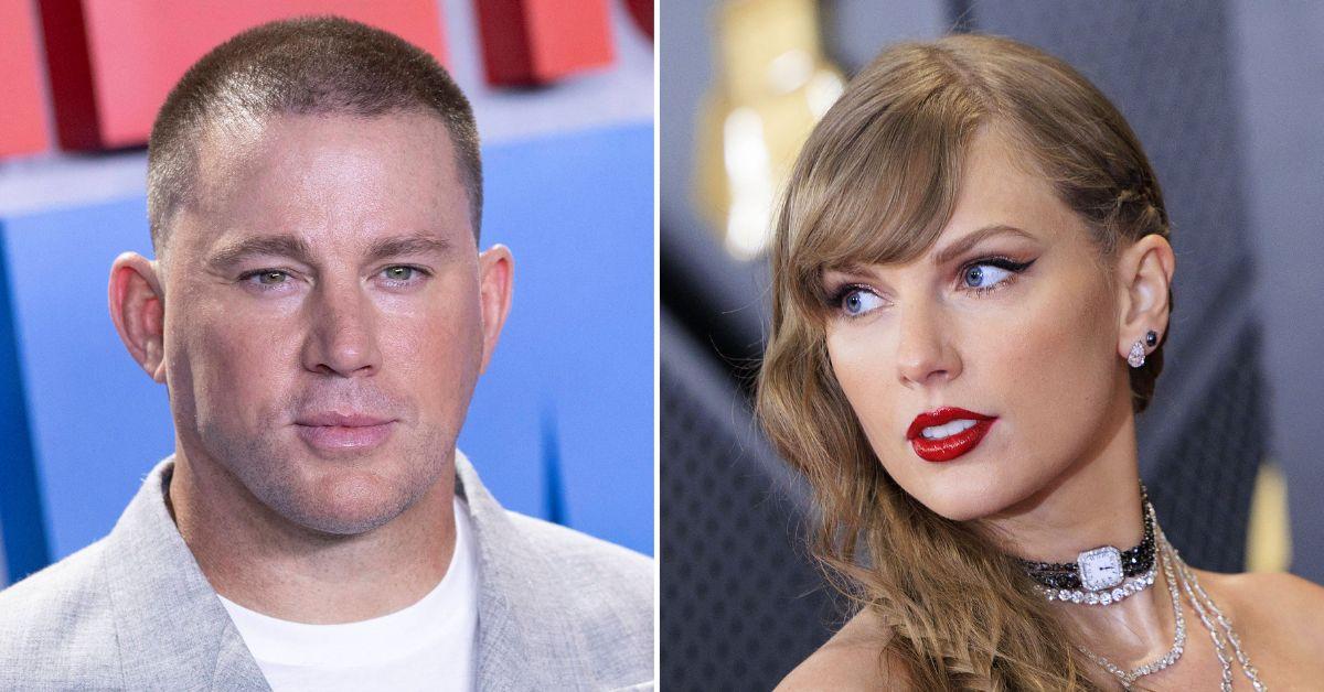 Composite photo of Channing Tatum and Taylor Swift.