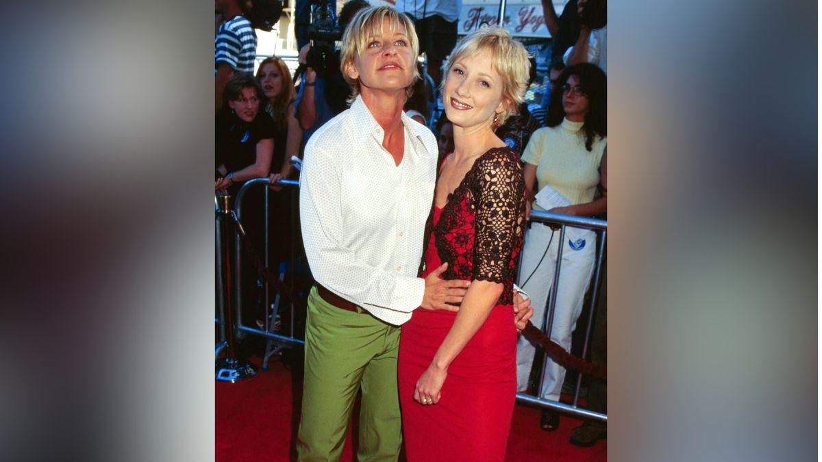 image of Anne Heche allegedly stole the tape.