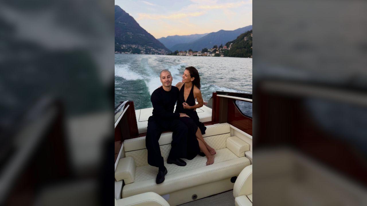 photo of The pair went Instagram official on September 1.