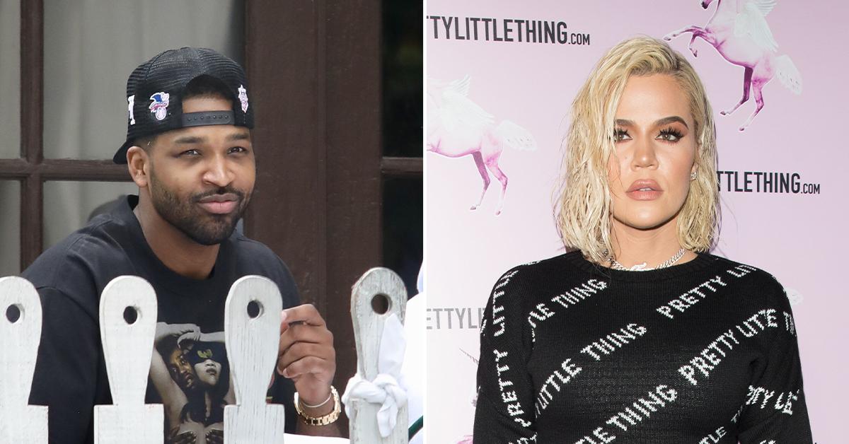 Tristan Thompson's baby mama snubs cheating NBA star in new photos