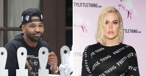 tristan thompson praises princess true baby no khloe kardashian pp