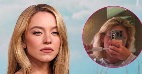 sydney sweeney lace underwear hot photo