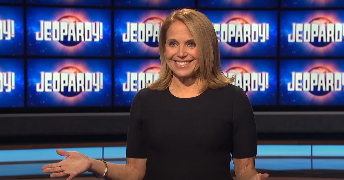 How Katie Couric Prepped For Her Jeopardy Guest Hosting Stint