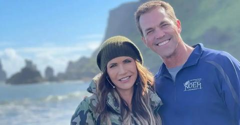 photo of kristi noem and husband bryon noem