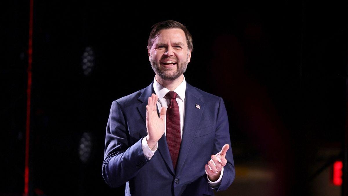 Image of JD Vance defended the image, calling it a joke.