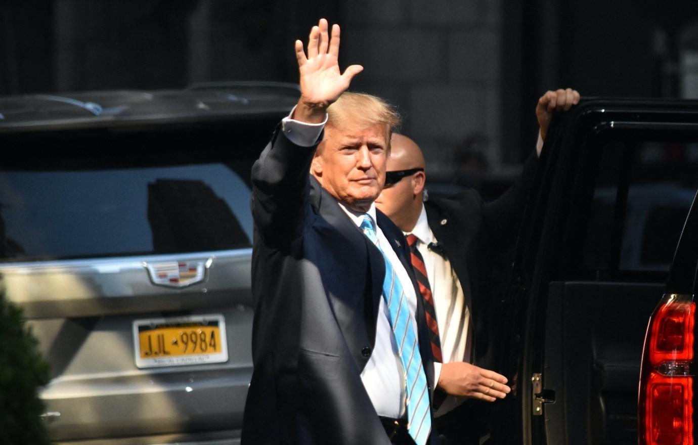 donald trump dissed gross close up image overly bronzed face