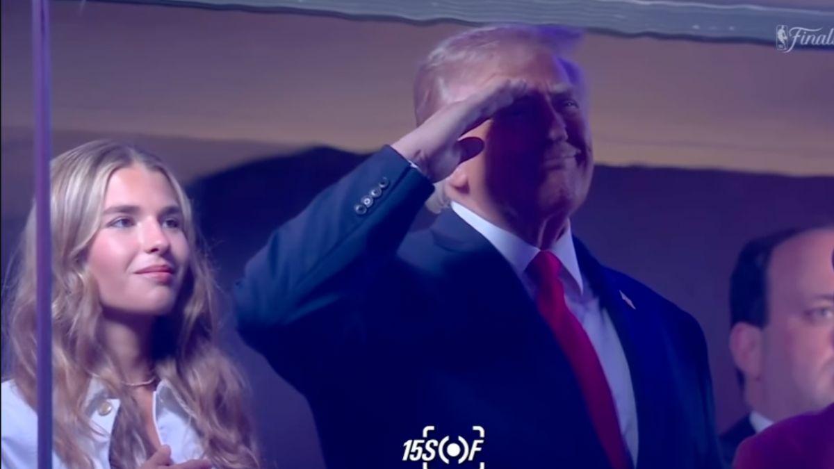 Image of Viewers questioned the audio used in the clip.