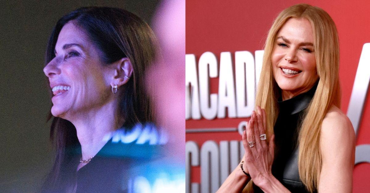 Composite photo of Sandra Bullock and Nicole Kidman