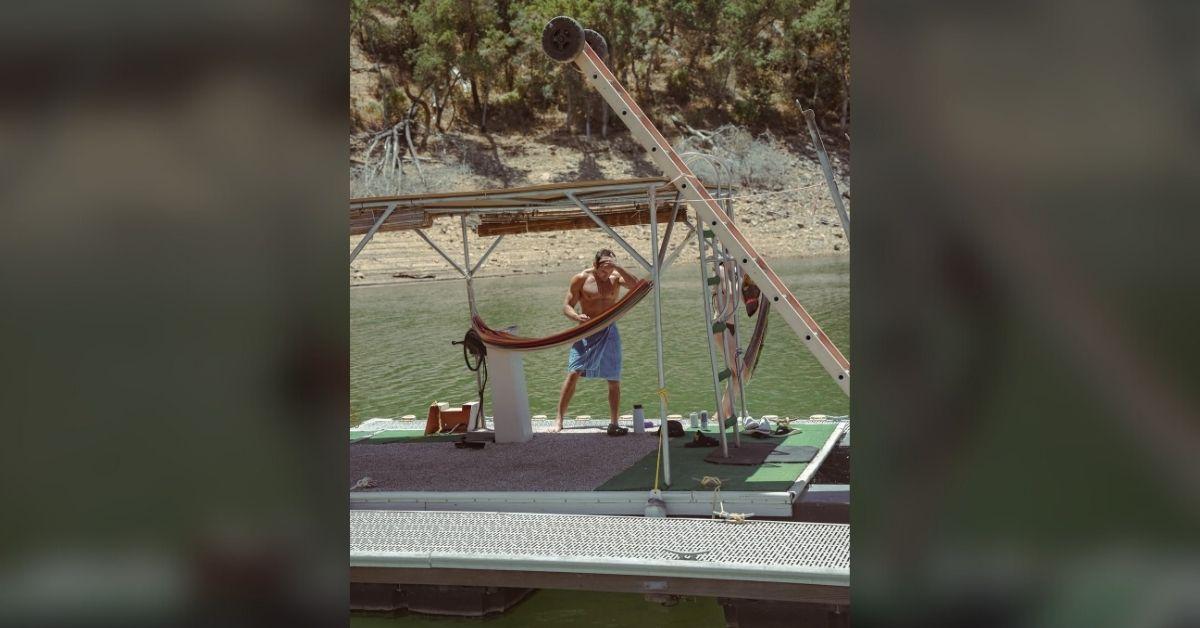 zac efron brother dylan show off abs during lake vacation