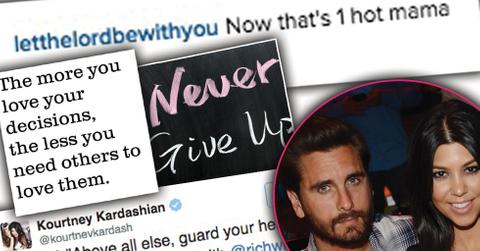 Kourtney kardashian scott disick relationship