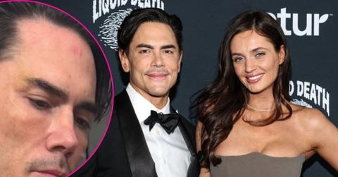 Composite photo of Tom Sandoval and Victoria Lee Robinson