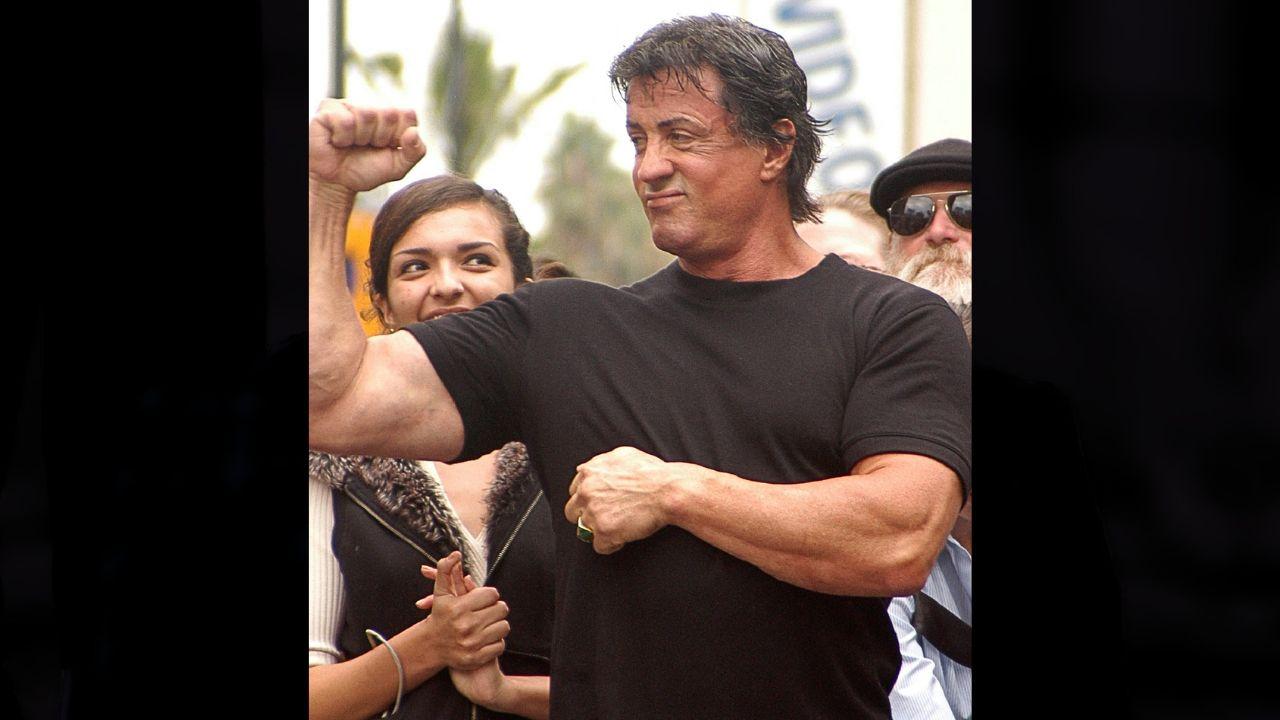 Image of Sylvester Stallone. 