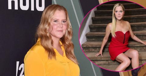 Two photos of Amy Schumer